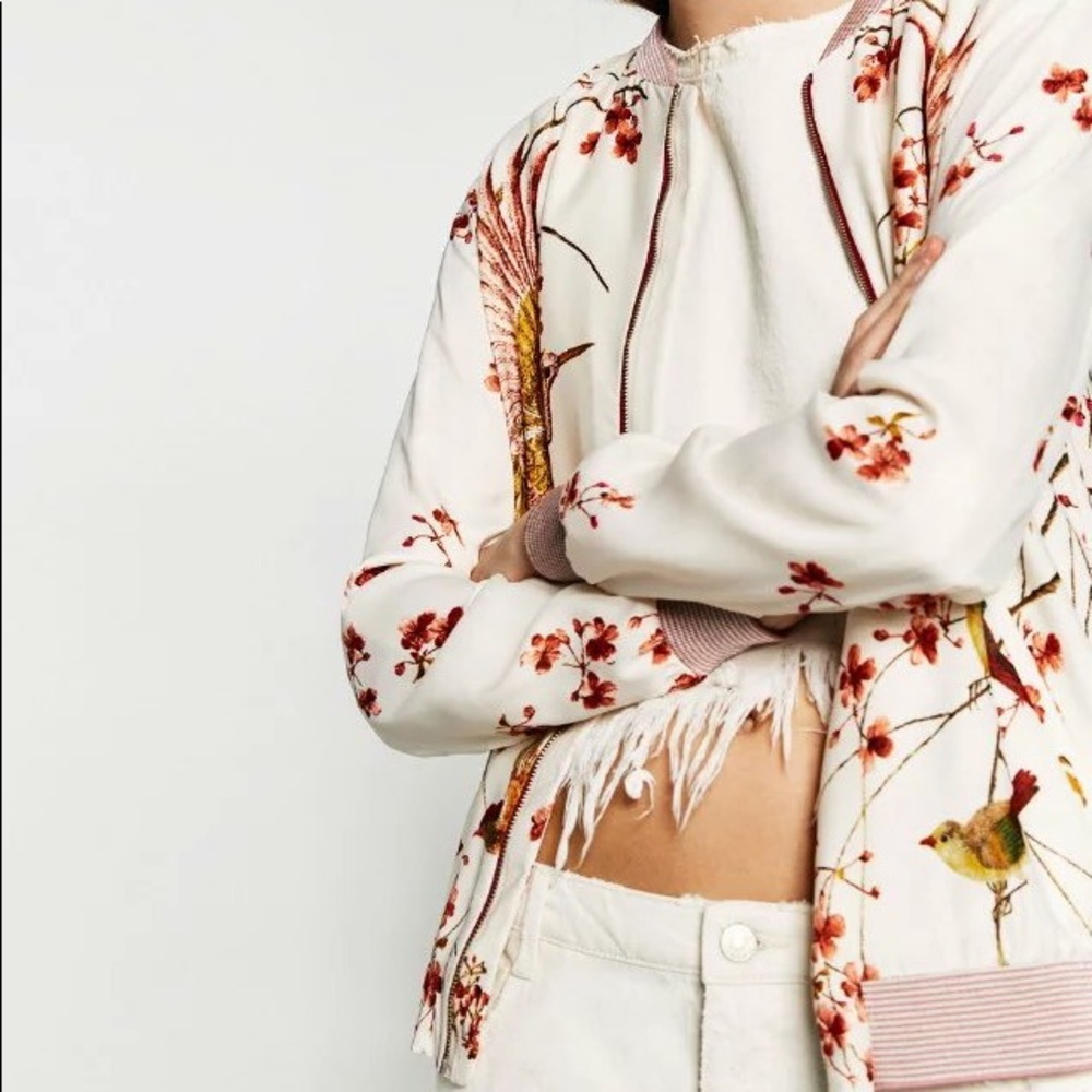 Zara bomber jacket